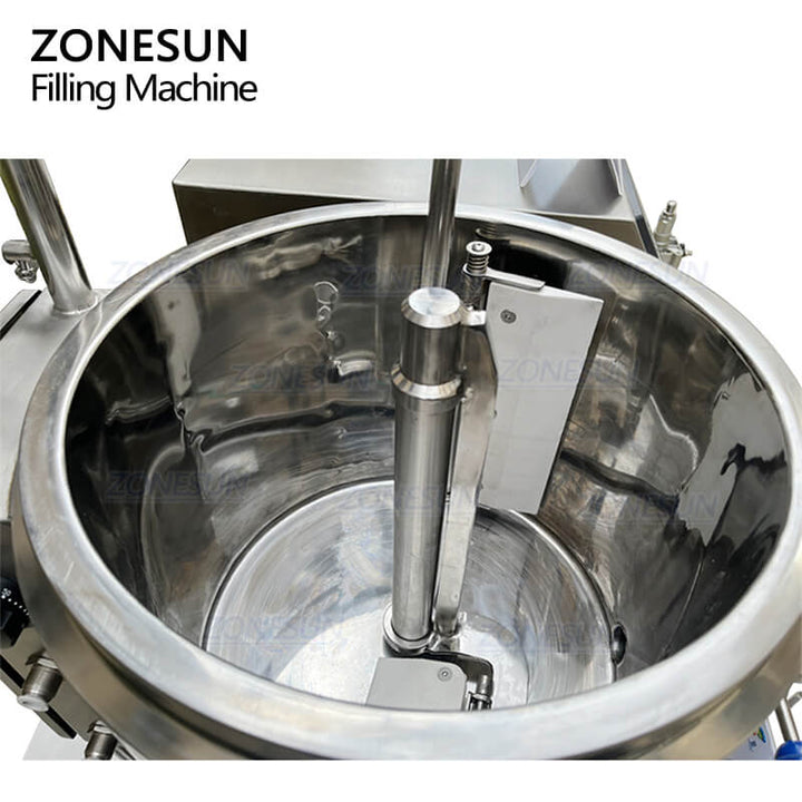 raw material cooking pot of ZS-CTF50 gummy candy depositing machine