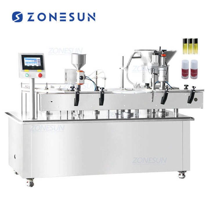 monoblock nail polish filling machine