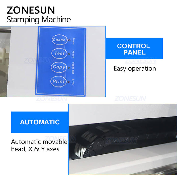 automatic control head of digital hot stamping machine