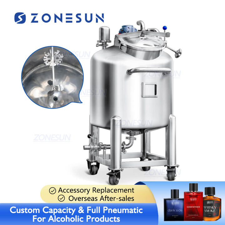 stainless steel mixing tank