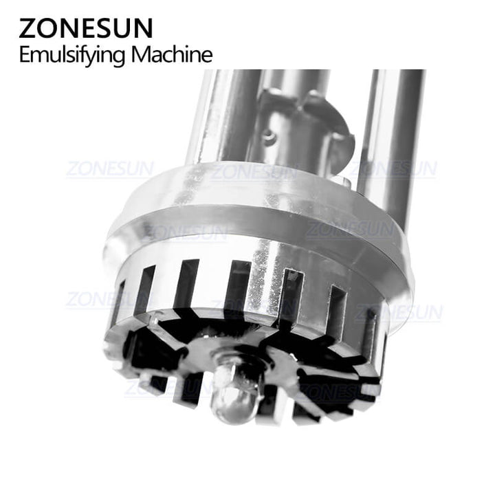 mixing head of lifting emulsifying mixing machine