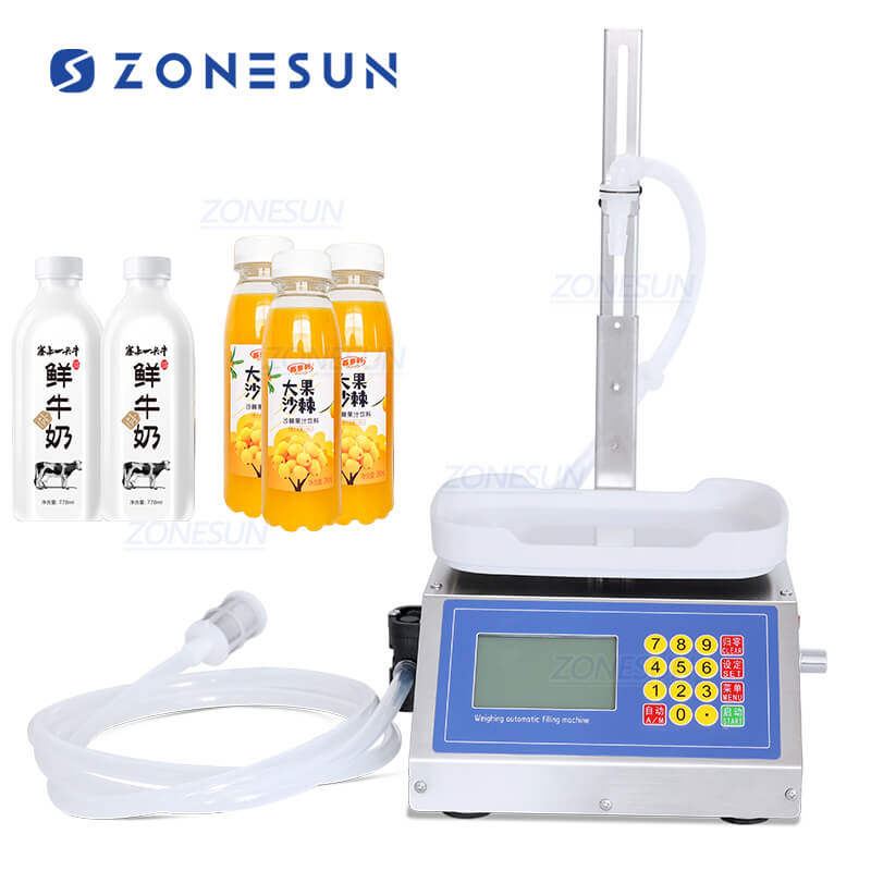 semi-automatic liquid weighing machine