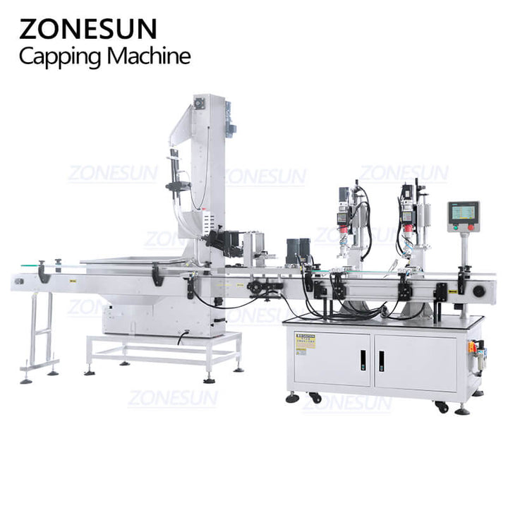 automatic lug capping machine