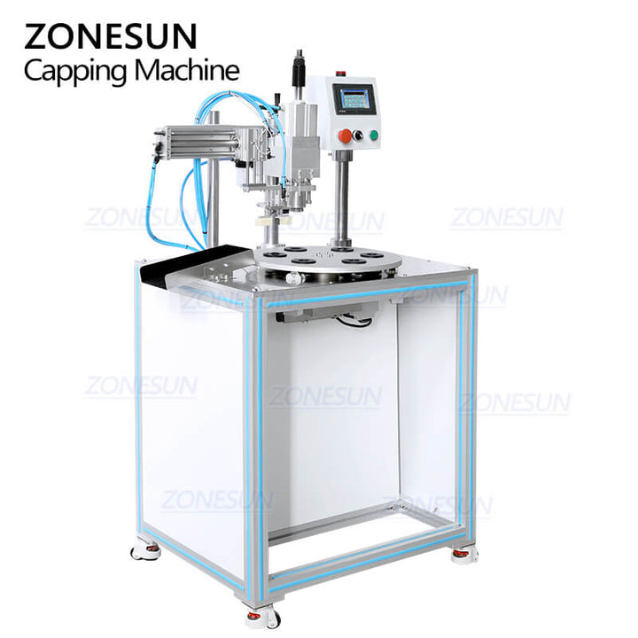 semi-automatic vial capping machine