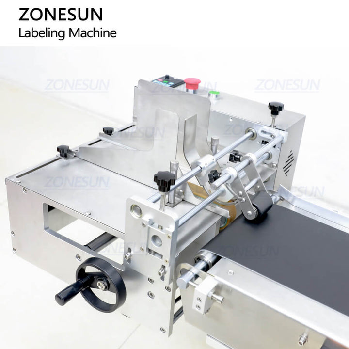 paging system of ZS-TB832 automatic pouch top side labeling machine