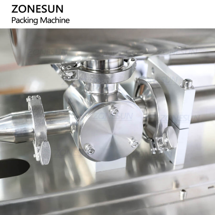 piston pump of ZS-FS200D1 automatic hot sauce filling and sealing packaging machine