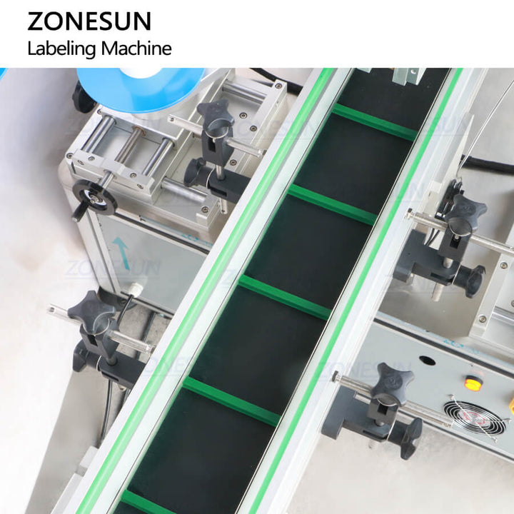 positioning structure of automatic corner labeling machine