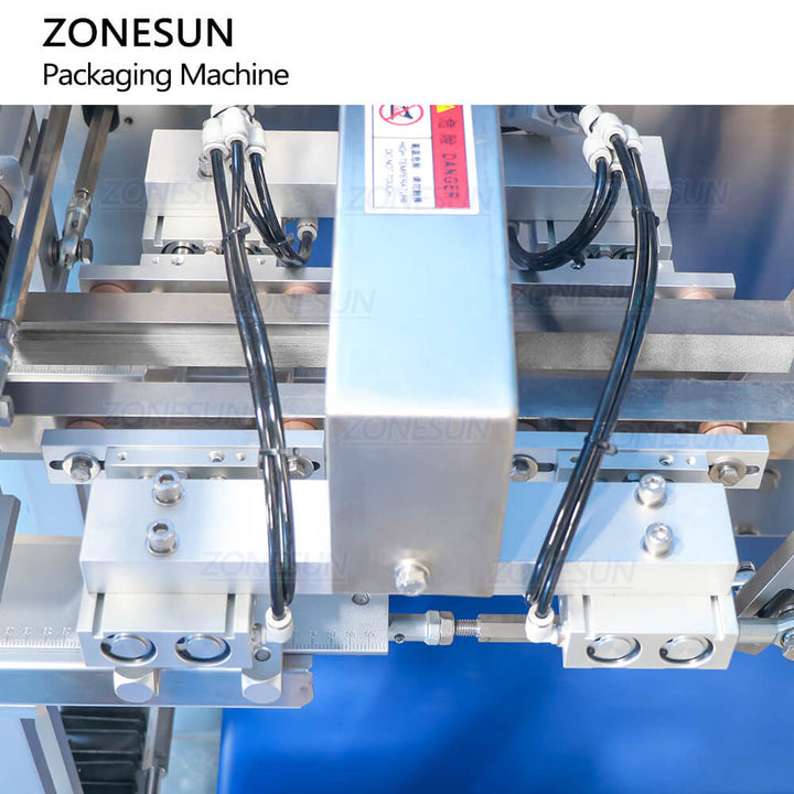 sealing structure of premade pouch filling sealing machine