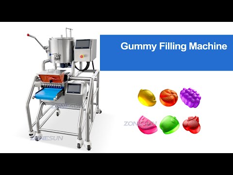 gummy candy making machine video