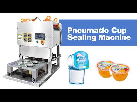 Jelly Cup Heat Sealing Machine