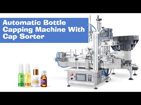 ZS-XG1870R automatic capping machine with cap feeding machine