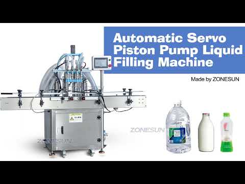 ZS-SV4HS automatische Kolbenpumpe kosmetische Shampoo Gel Quantitative flüssige Füll maschine