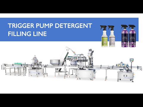 Automatic Filling Capping Labeling Machine