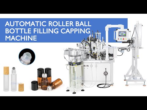 roll-on bottle filling capping machine