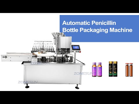 Zonesun ZS-AFC12P αυτόματη μονομπλοκή 12 κεφαλές Μικρές φιαλίδες φιαλιδίων φιαλιδίου