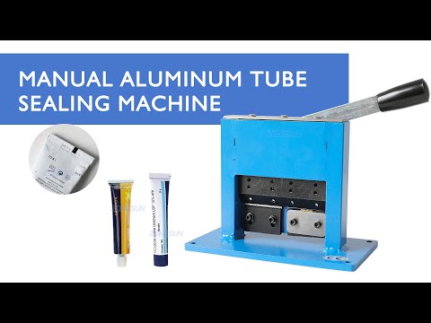 Zonesun ZS-FK001U kézi kézi krém fém alumínium sajtos tömlő tömítőgép kenőcsökhöz