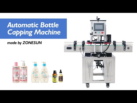 ZS-XG440A Machine de capsulage de shampooing à visser entièrement automatique pour flacon pulvérisateur