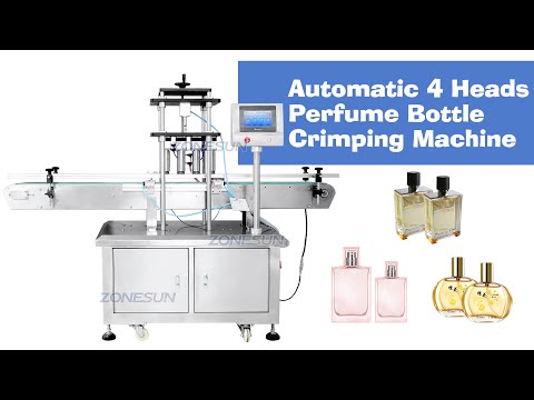 ZS-YG11 COSMETIQUES AUTOMATIQUES COPIRES PERFUME BATTES STANGER MACHINE DE CAPPAT PRESSION PREST