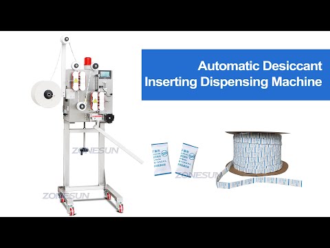 ZS-FBD Automatic Nutraceutical Bottle Desiccant Inserting Dispensing Machine