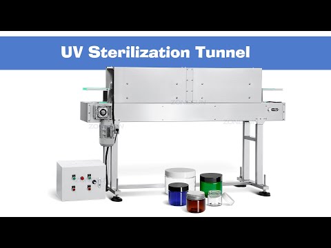 ZONESUN ZS-UVS1 Automatic UV Germicidal Tunnels Sterilization Disinfection Tunnel With Conveyor Belt  For Automatic Production Line