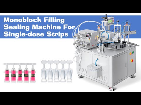 ZS-FS50U plastic ampoule filling & sealing machine