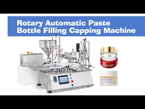 ZS-AFC19 αυτόματη αντλία ρολογιών καλλυντική κρέμα αλοιφή πλήρωσης κάλυψης μηχανή κρέμα ματιών πάστας