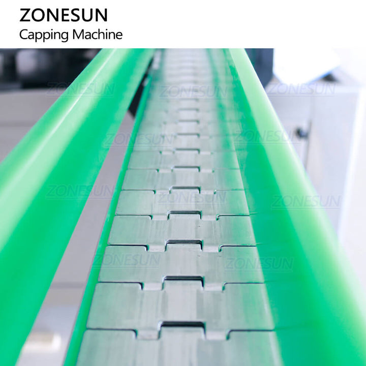 conveyor of ring pull cap crimping machine