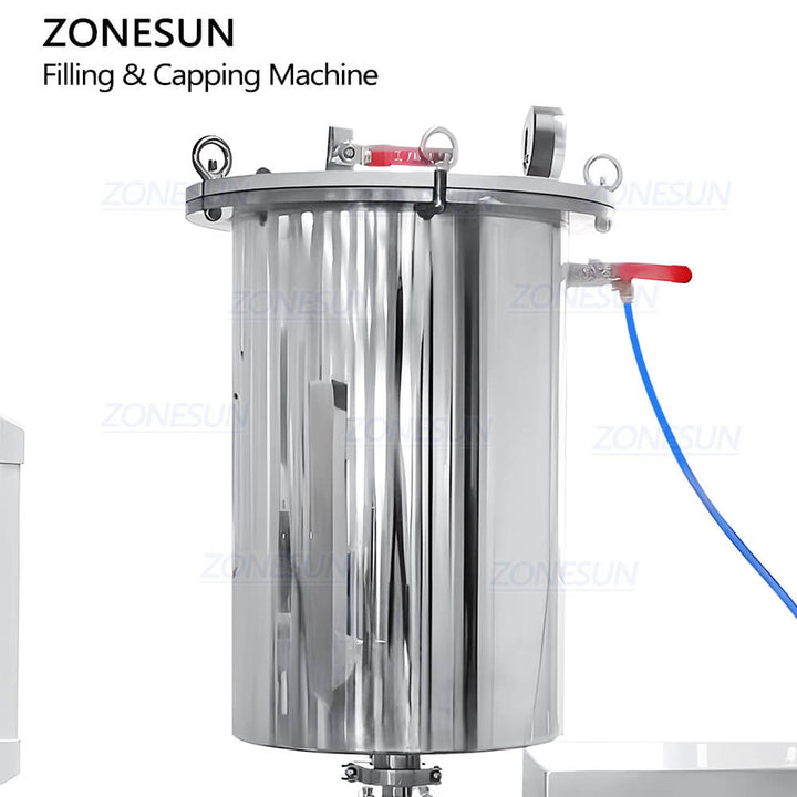 hopper of  mascara cream packaging machine