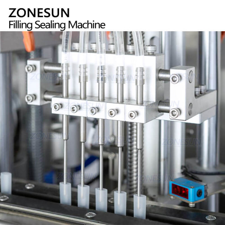 filling nozzle of monodose strips filling machine