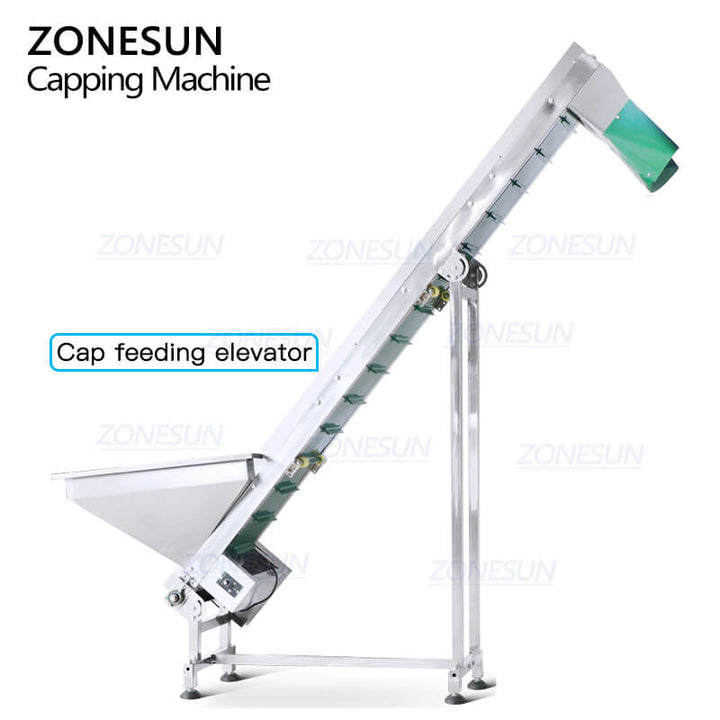 cap feeder of automatic bottle capper