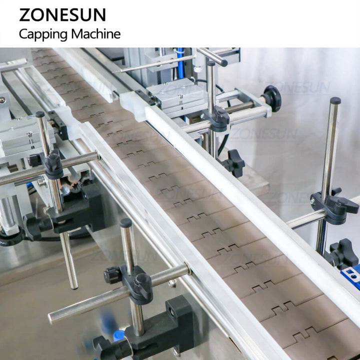 conveyor of automatic capping machine