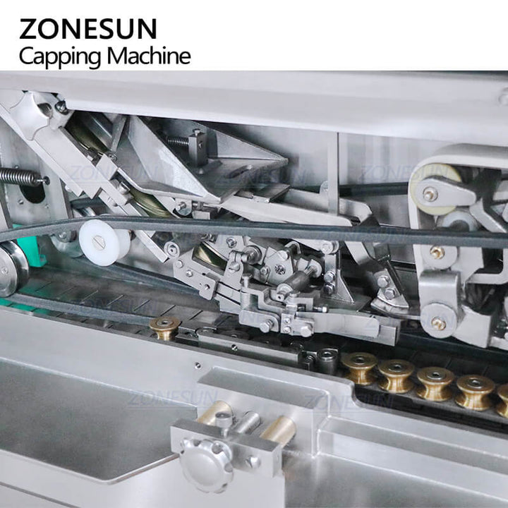 capping structure of  steam vacuum capper