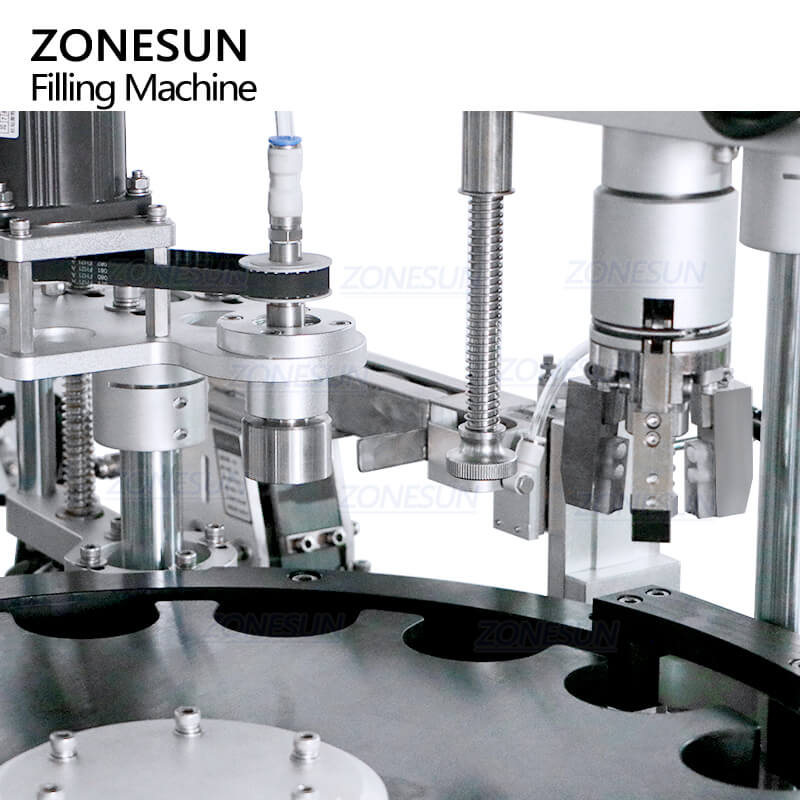 ZONESUN ZS-AFC34 Pompe à piston à grande vitesse Petite bouteille Sirop de miel monobloc-pâte de paste