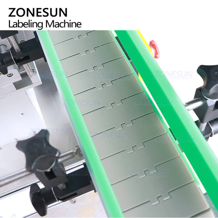 conveyor of fruit jam bucket labeler machine