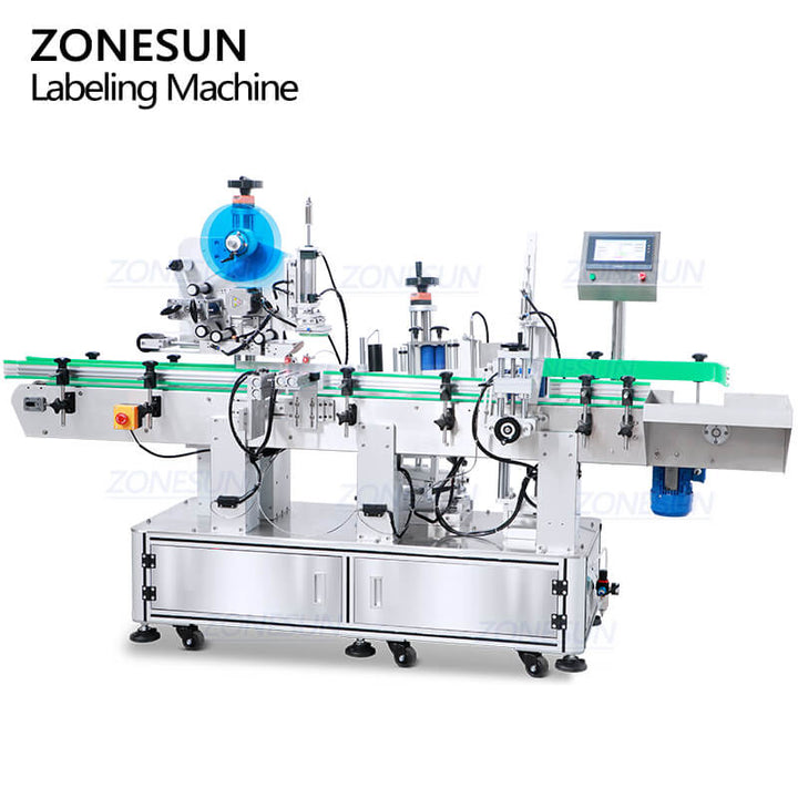 small bucket labeler machine