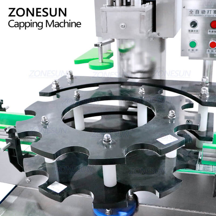 starwheel of wine bottle corking machine