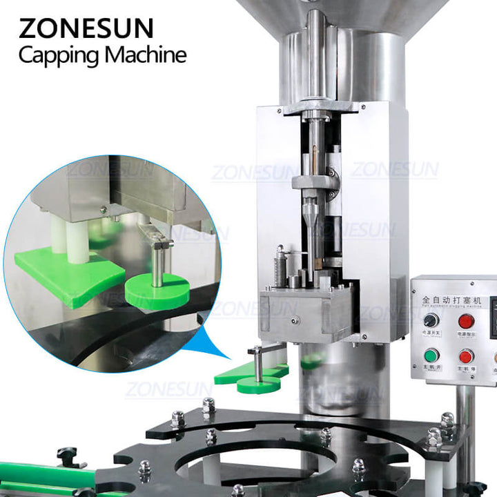 corking structure of wine bottle corking machine