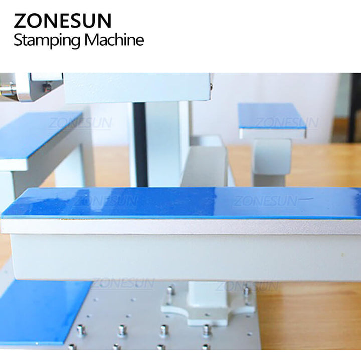 workbench of digital hot stamping machine for box