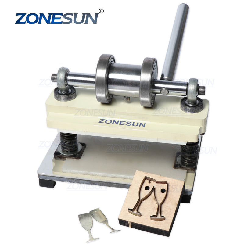 Manual Leather Die Cutting Machine Handmade Earring Die Cuts Pressing  Machine For Custom Clicker Die Steel Rule Die