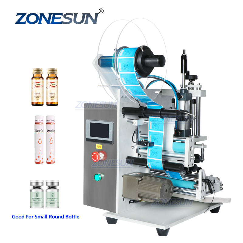 Semi Automatic Round Bottle Labeling Machine