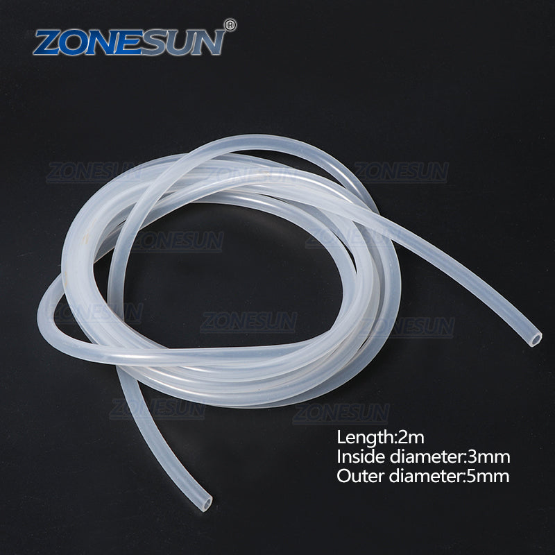 PJ-GZ3 2m( L ) * 3mm ID Silicone Tube Rubber Hose For Essential