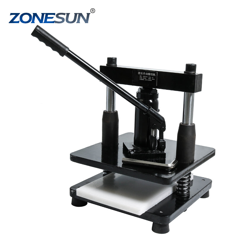 Leather Hydraulic Die Cutting Machine For Custom Key Ring Hand Bag Cut –  ZONESUN TECHNOLOGY LIMITED