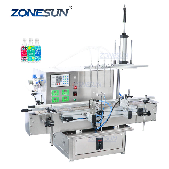 Desktop automatic peristaltic pump liquid filling machine