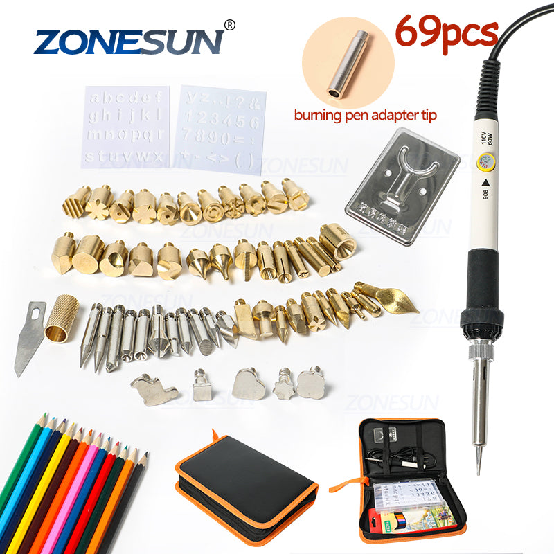 Hot Foil Stamping Soldering Iron Carving Pyrography Tool Wood Embossin –  ZONESUN TECHNOLOGY LIMITED