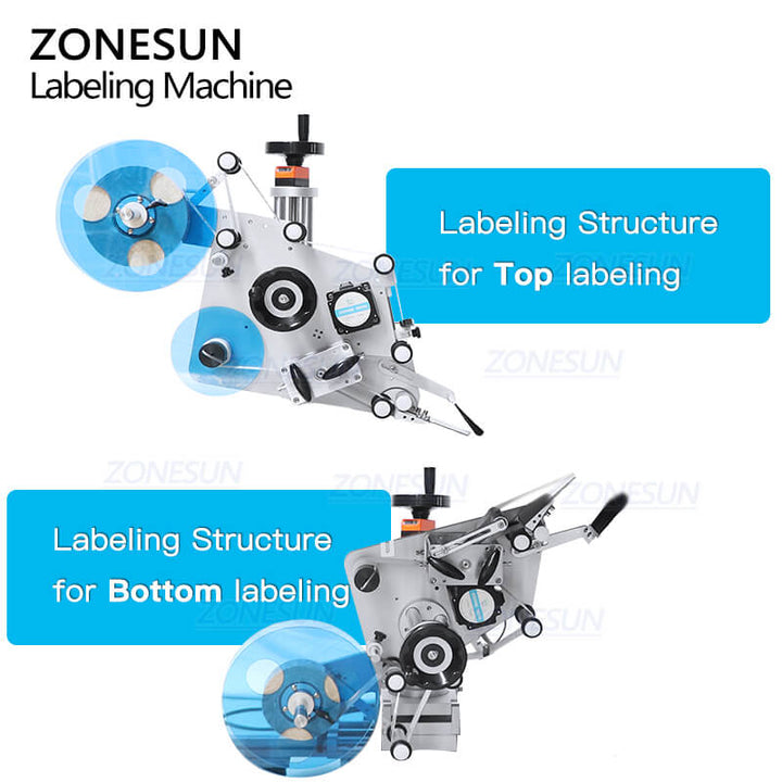 Labeling Head of Top Bottom Side Labeling Machine