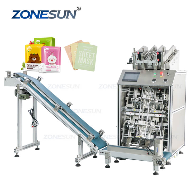 Facial Mask Sheet Filling Sealing Machine