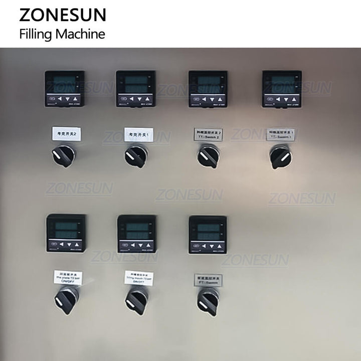 Control Panel of Lipbalm Tube Filling Machine