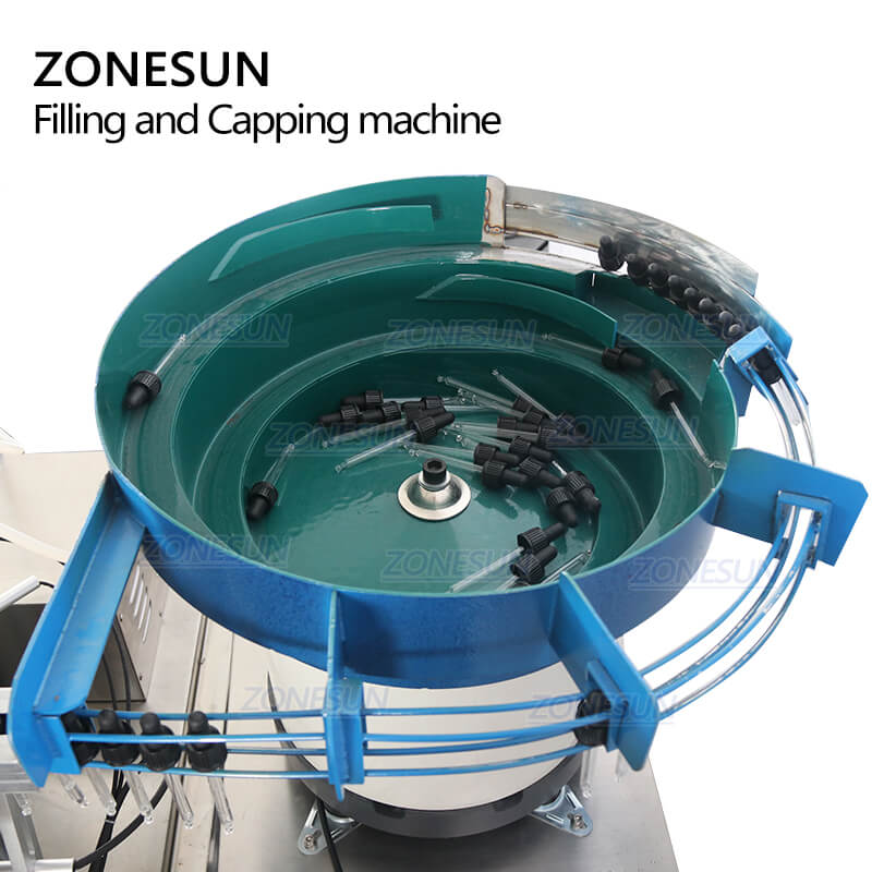 Cap Feeder of  ZS-AFC1 Monoblock Filling Capping Machine