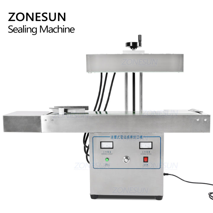 ZONESUN Desktop Continous Induction Aluminium Foil Sealing Machine For Plastic Medicine Bottles - ZONESUN TECHNOLOGY LIMITED