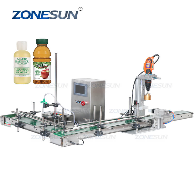 Small Bottle Filling Capping Machine